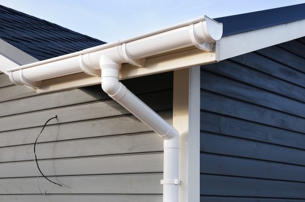 PVC Rain Gutter Installation in East Stroudsburg